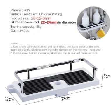 Giá đỡ thanh tắm AWNGD không đục lỗ, chịu tải mạnh nhựa, hộ gia đình - 105.380₫ 2 Giá đỡ thanh tắm AWNGD không đục lỗ, chịu tải mạnh nhựa, hộ gia đình - 105.380₫ 2