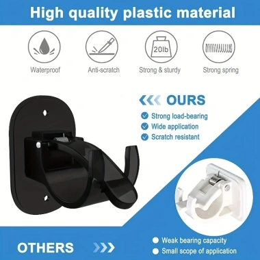 Giá Đỡ Thanh Treo Rèm Tự Dính Không Đinh Kiểu Nhật Bản Điều Chỉnh Được - Phòng Bếp và Tắm, Giá Chỉ 42.120₫