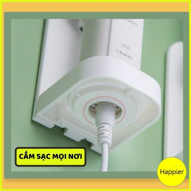 Giá Đỡ Treo Bàn Chải Điện Đa Năng - Tiện Lợi, Dễ Lắp Đặt, Chỉ 9.900₫ 3