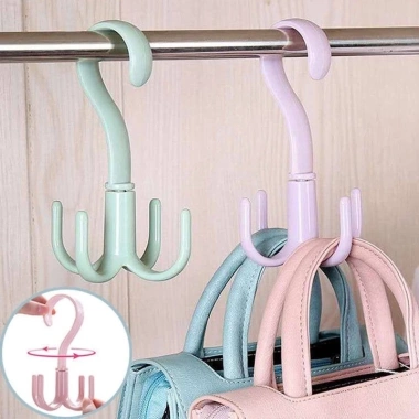 Giá Đỡ Treo Túi Xách Tiết Kiệm Không Gian, Xoay 360 Độ - Giá chỉ 23.361 VND
