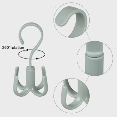 Giá Đỡ Treo Túi Xách Tiết Kiệm Không Gian, Xoay 360 Độ - Giá chỉ 23.361 VND