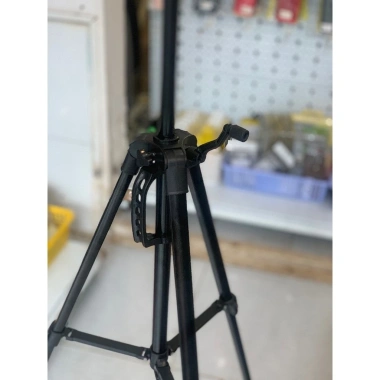 Giá đỡ tripod 3 chân 1.4m tải 3kg chụp hình kẹp điện thoại remote Bluetooth 219k