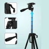 Giá đỡ tripod 3 chân 1.4m tải 3kg chụp hình kẹp điện thoại remote Bluetooth 219k 8