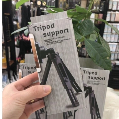 Giá Đỡ Tripod Mini 3 Chân Siêu Nhẹ Cho Điện Thoại và Máy Ảnh - Giá Chỉ 42.000₫