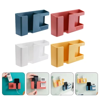 Giá đỡ tường 2 trong 1: sạc, điều khiển từ xa, chìa khóa, hộp đựng đồ - chỉ 36.300₫
