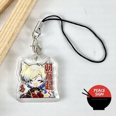 Giá Đỡ và Dây Treo Điện Thoại BLUE LOCK Anime Chibi Mica Acrylic và Móc Khóa Griptok Pop Giá 15.000