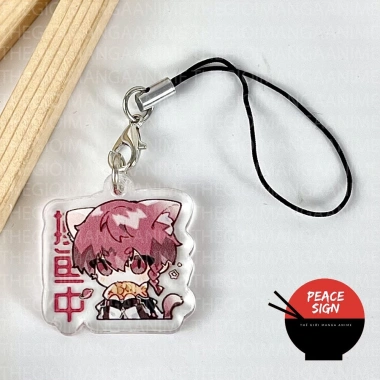 Giá Đỡ và Dây Treo Điện Thoại BLUE LOCK Anime Chibi Mica Acrylic và Móc Khóa Griptok Pop Giá 15.000
