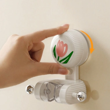 Giá Đỡ Vòi Hoa Sen Hình Tulip Không Cần Khoan - Điều Chỉnh, Di Chuyển, Lưu Trữ Phòng Tắm, Giá Ưu Đãi 42.900 VND