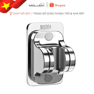 Giá Đỡ Vòi Sen Dán Tường Chịu Lực: Nhựa ABS Siêu Bền, Không Khoan, Giá 24.500₫