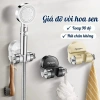 Giá Đỡ Vòi Sen Di Động Greenhome Xoay 90 Độ, Treo Tường Không Khoan, Không Đục