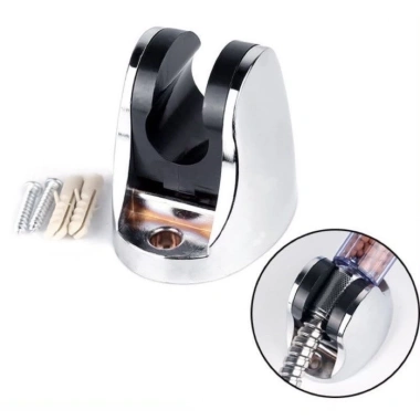 Giá đỡ vòi sen nhựa mạ chỉnh góc lên xuống - Chỉ 10.000 VND giảm từ 13.000