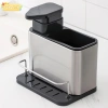 Giá đỡ xốp TOBE1 3 trong 1: Tiết kiệm không gian, hộp giặt thép không gỉ, giá thoát nước bếp - chỉ 178.750 VND