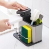 Giá đỡ xốp TOBE1 3 trong 1: Tiết kiệm không gian, hộp giặt thép không gỉ, giá thoát nước bếp - chỉ 178.750 VND 8