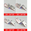 Giá đỡ Z thép không gỉ 201 dày, góc hình thang, kết nối tủ 90 độ, phụ kiện DC0I 2
