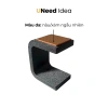 Giá đồng hồ đơn hiện đại chữ C thanh mảnh, kệ để bàn ưu đãi 46.000 - UNeed Idea UNW02 10