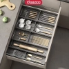 Giá Đựng Bộ Đồ Ăn Nhà Bếp MEIDOO - Ngăn Kéo Tiện Lợi, Giá Đĩa Đũa 276k