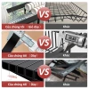 Giá đựng đồ ăn 1-3 lớp Vhome thép carbon bền chắc trên bồn rửa 65-125cm 2