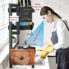 Giá đựng đồ ăn 1-3 lớp Vhome thép carbon bền chắc trên bồn rửa 65-125cm 8