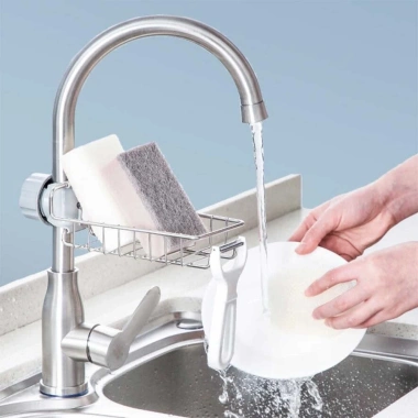Giá Đựng Đồ Treo Vòi Rửa Inox C247 - Kệ Búi Rửa Bát, Nhập Khẩu, Giá 17.660₫ 3