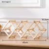 Giá đựng rượu vang đỏ bằng gỗ cổ điển, trưng bày phòng khách - Tủ rượu sang trọng, giá chỉ 96.910đ 9