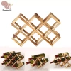 Giá đựng rượu vang đỏ gỗ Retro sáng tạo - Tủ trưng bày phòng khách, COD 3