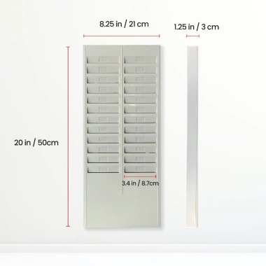 Giá Đựng Thẻ Chấm Công MCR10S Card Rack 10'S - Kệ Thẻ Máy Chấm Công 540.000 VNĐ Giảm 19% 4