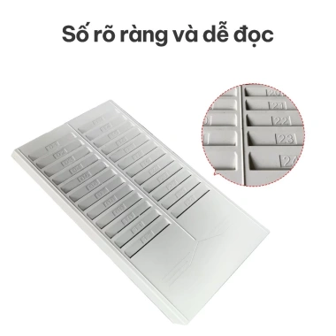 Giá Đựng Thẻ Chấm Công MCR10S Card Rack 10'S - Kệ Thẻ Máy Chấm Công 540.000 VNĐ Giảm 19% 6