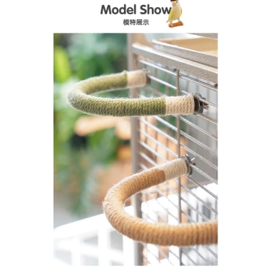 Giá Đứng Vẹt Dây Thừng Mài Móng Hình Chữ U Bền An Toàn cho Lovebird & Cockatiel - 283.755₫ 9
