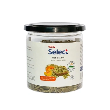 Giá gốc 708k, giảm còn 590k, hạt bí xanh tách vỏ Coop Select 200g x2 - Món ngon Tết