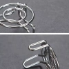 Giá hấp HUAYUEJI Mini 2 đa chức năng, thép không gỉ, kèm bộ đồ ăn & giá đỡ nồi cơm 6