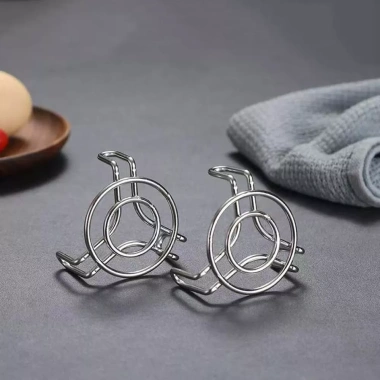 Giá hấp HUAYUEJI Mini 2 đa chức năng, thép không gỉ, kèm bộ đồ ăn & giá đỡ nồi cơm