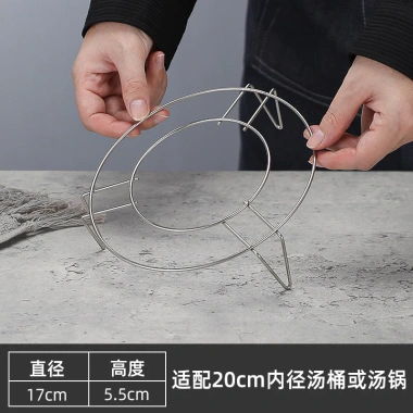 Giá hấp xô thép không gỉ X8WK - Tấm lưới, đáy chống nước, miếng đệm chống trầy xước, tấm sấy thịt - Giá chỉ 206.800₫