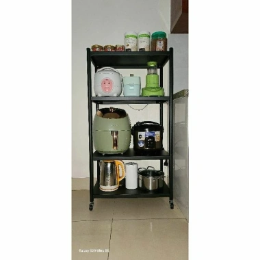 Giá kệ đa năng 4 tầng 60cm - Tiết kiệm không gian bếp, giá ưu đãi 616k