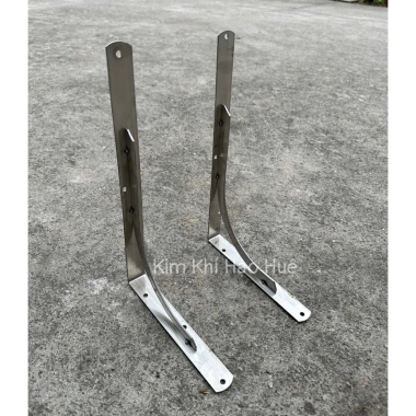 Giá kệ treo inox chữ L đa dạng cỡ - Bền bỉ, chịu tải cao, chỉ 27.000đ 5