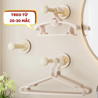 Giá Móc Quần Áo Hút Chân Không Bám Chắc Đa Năng Lợi HULI HOME GTM01 - 65.000₫