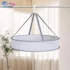 Giá phơi áo len Flameer – Máy sấy phẳng xếp chồng, móc treo lưới, chỉ 52.800₫ 2