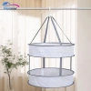 Giá phơi áo len Flameer – Máy sấy phẳng xếp chồng, móc treo lưới, chỉ 52.800₫ 5