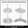 Giá phơi đa năng thép không gỉ - Treo quần áo, tủi, phơi tất, chỉ 16k 4