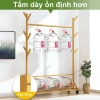 Giá phơi đa năng tre tự nhiên, móc treo phong cách, giảm 22% còn 168.750₫ 4