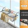 Giá Phơi Đồ Ban Công INOX Thông Minh Co Rút, Tháo Lắp Đơn Giản MKS032 - Giá Để Đồ Cửa Sổ, Cây Cảnh 10