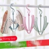 Giá phơi giày chống gió - Treo giày, quần áo, móc đôi sáng tạo, chỉ 5.950đ