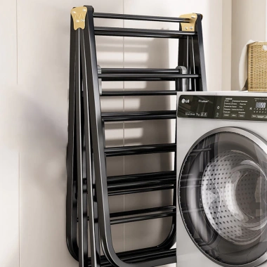 Giá phơi inox siêu dày dặn gấp, sàn gấp gọn tiện lợi - Giá chỉ 400.000₫
