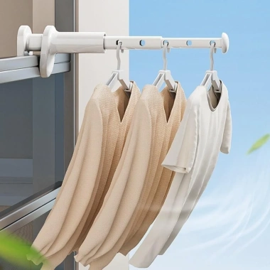 Giá phơi quần áo BENYTRO gập lại di động tiết kiệm không gian du lịch giá 57.090₫
