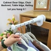 Giá phơi quần áo du lịch 2 gói mini 5 lỗ, treo tường bền bỉ - chỉ 77.836đ 7
