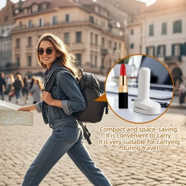 Giá phơi quần áo du lịch 2 gói mini 5 lỗ, treo tường bền bỉ - chỉ 77.836đ 8