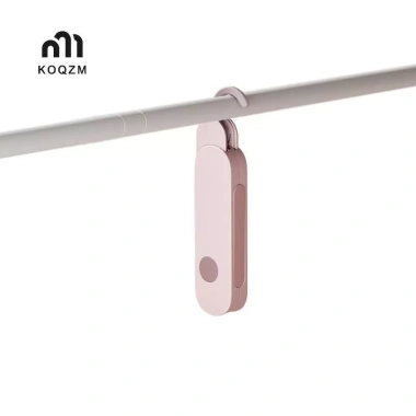 Giá phơi quần áo gấp di động có móc - Đồ dùng du lịch RV Essentials, gập gọn, chỉ 110k 8