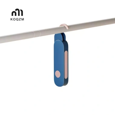 Giá phơi quần áo gấp di động có móc - Đồ dùng du lịch RV Essentials, gập gọn, chỉ 110k 9