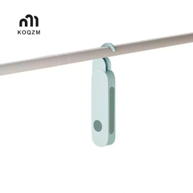 Giá phơi quần áo gấp di động có móc - Đồ dùng du lịch RV Essentials, gập gọn, chỉ 110k 10