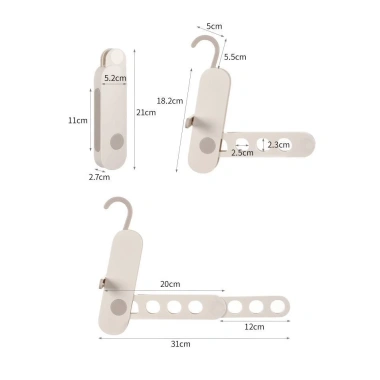 Giá phơi quần áo gấp du lịch đa chức năng, di động, sấy nhanh, gọn gàng, tiện lợi chỉ 206.250đ 9 Giá phơi quần áo gấp du lịch đa chức năng, di động, sấy nhanh, gọn gàng, tiện lợi chỉ 206.250đ 9