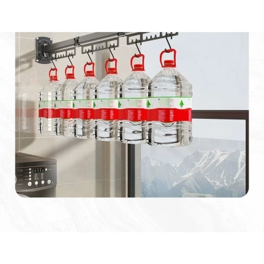 Giá phơi quần áo gấp gọn không đục lỗ, xoay vào tiện lợi, thông minh – 242.000₫
